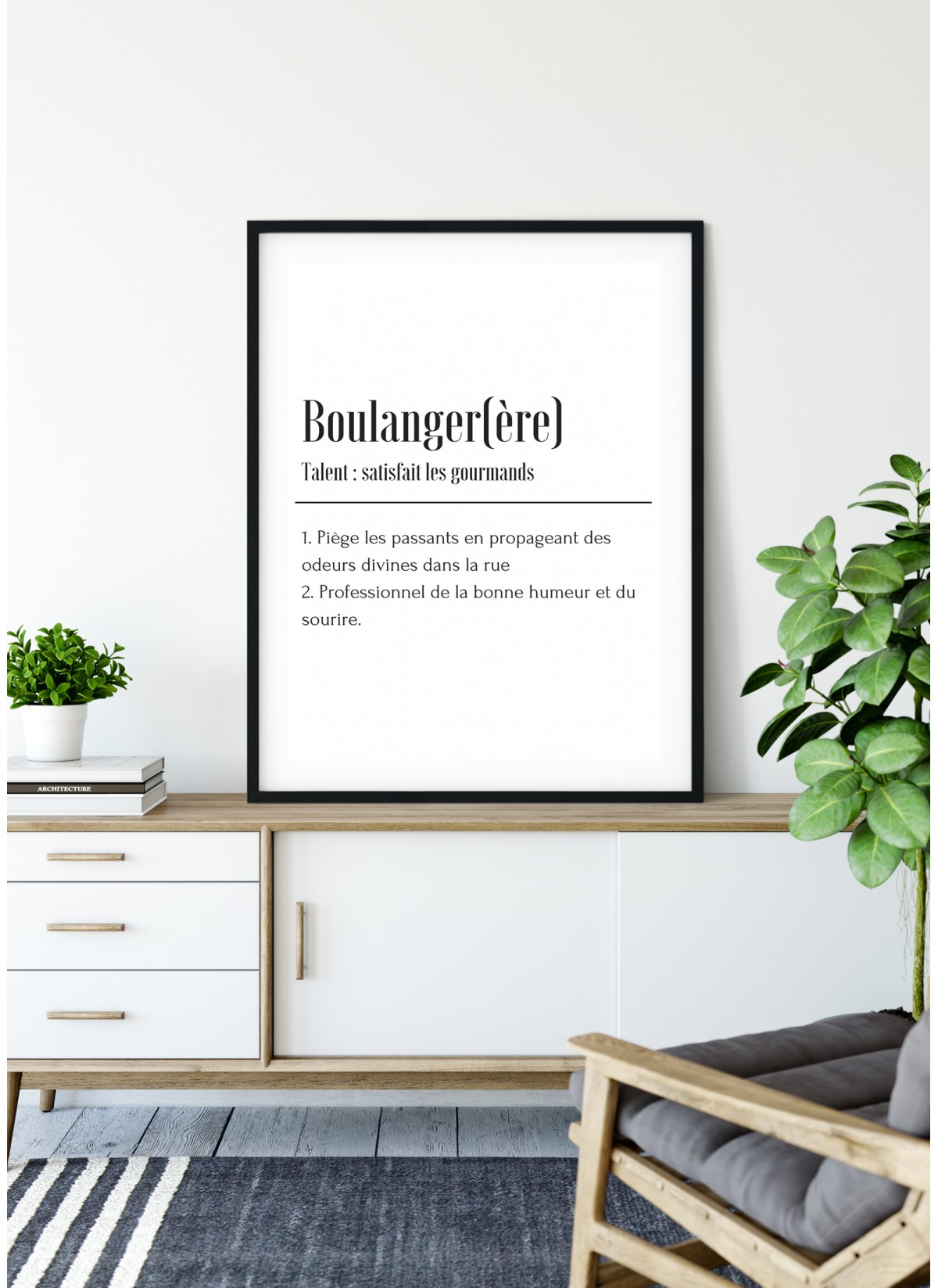 Affiche Définition Boulanger