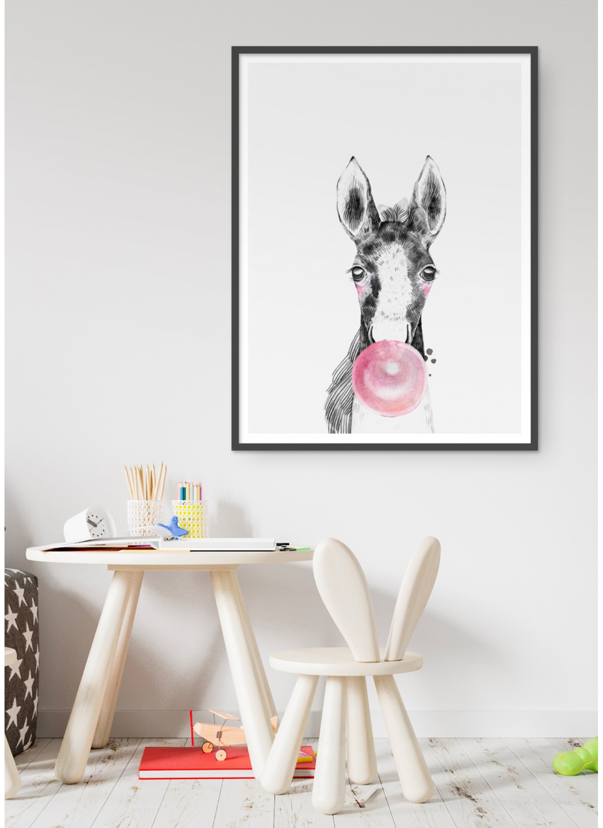 Affiche Bulle de Cheval