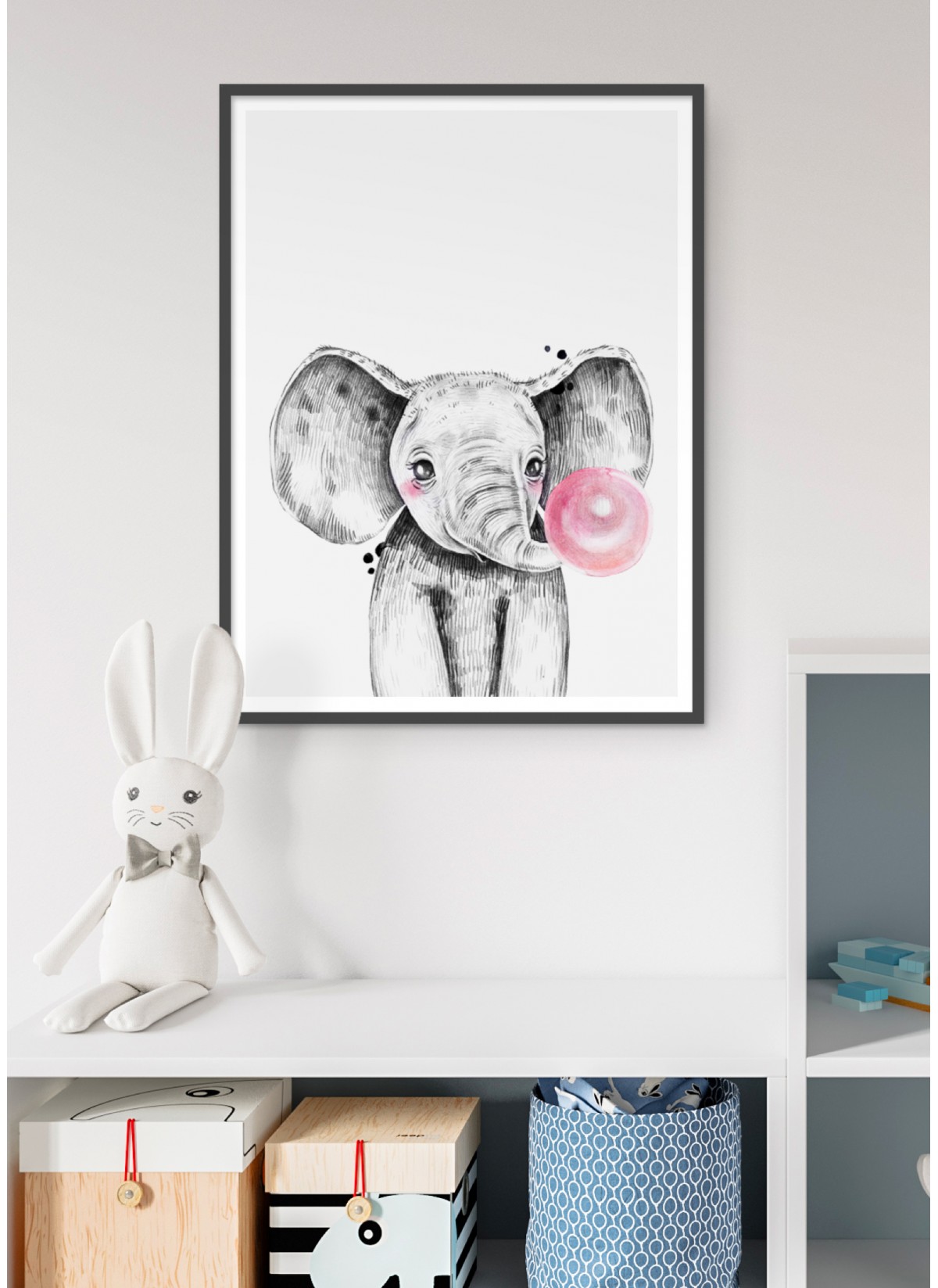 Affiche Bulle d'Élephant
