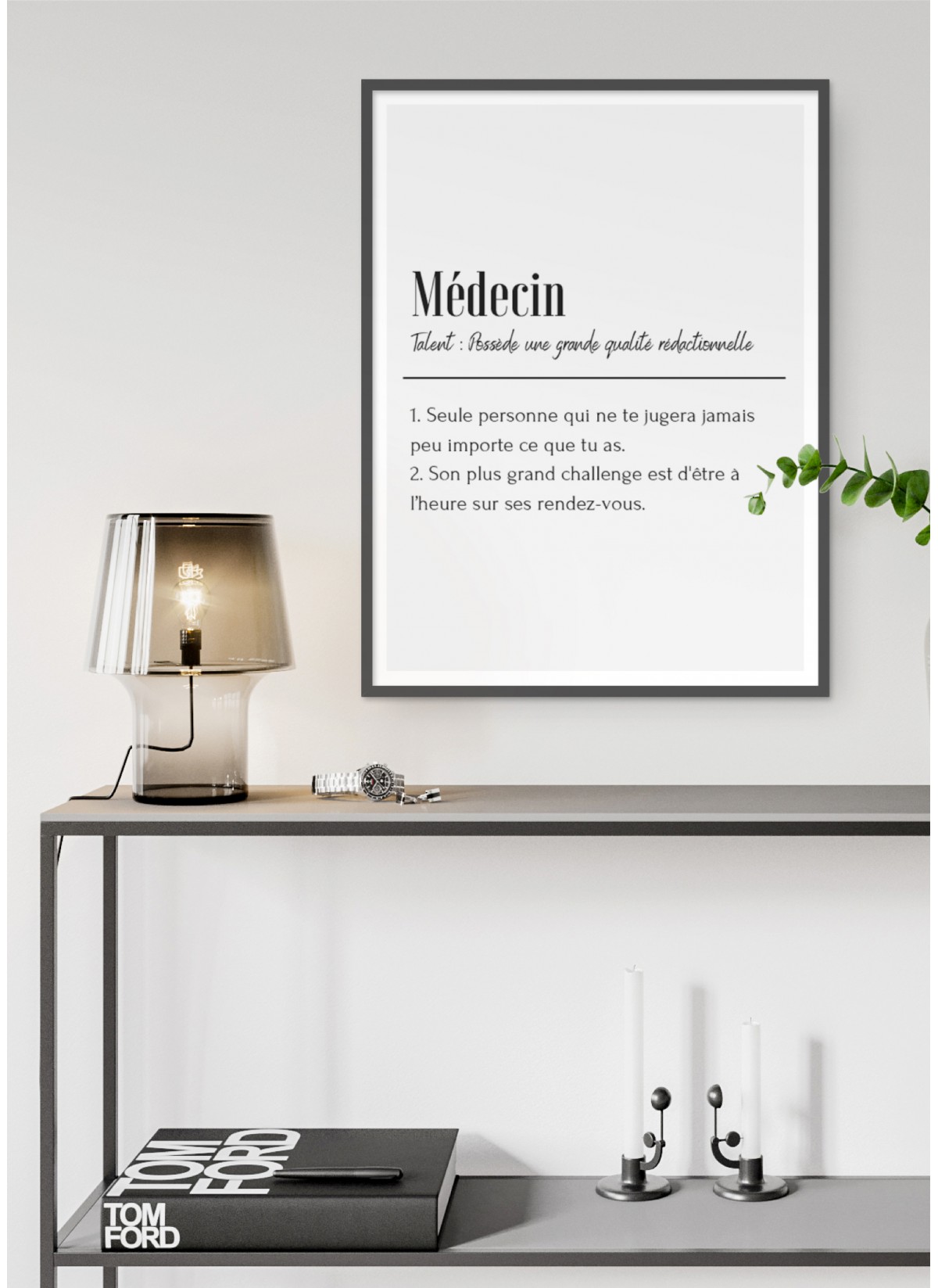 Affiche Définition Médecin