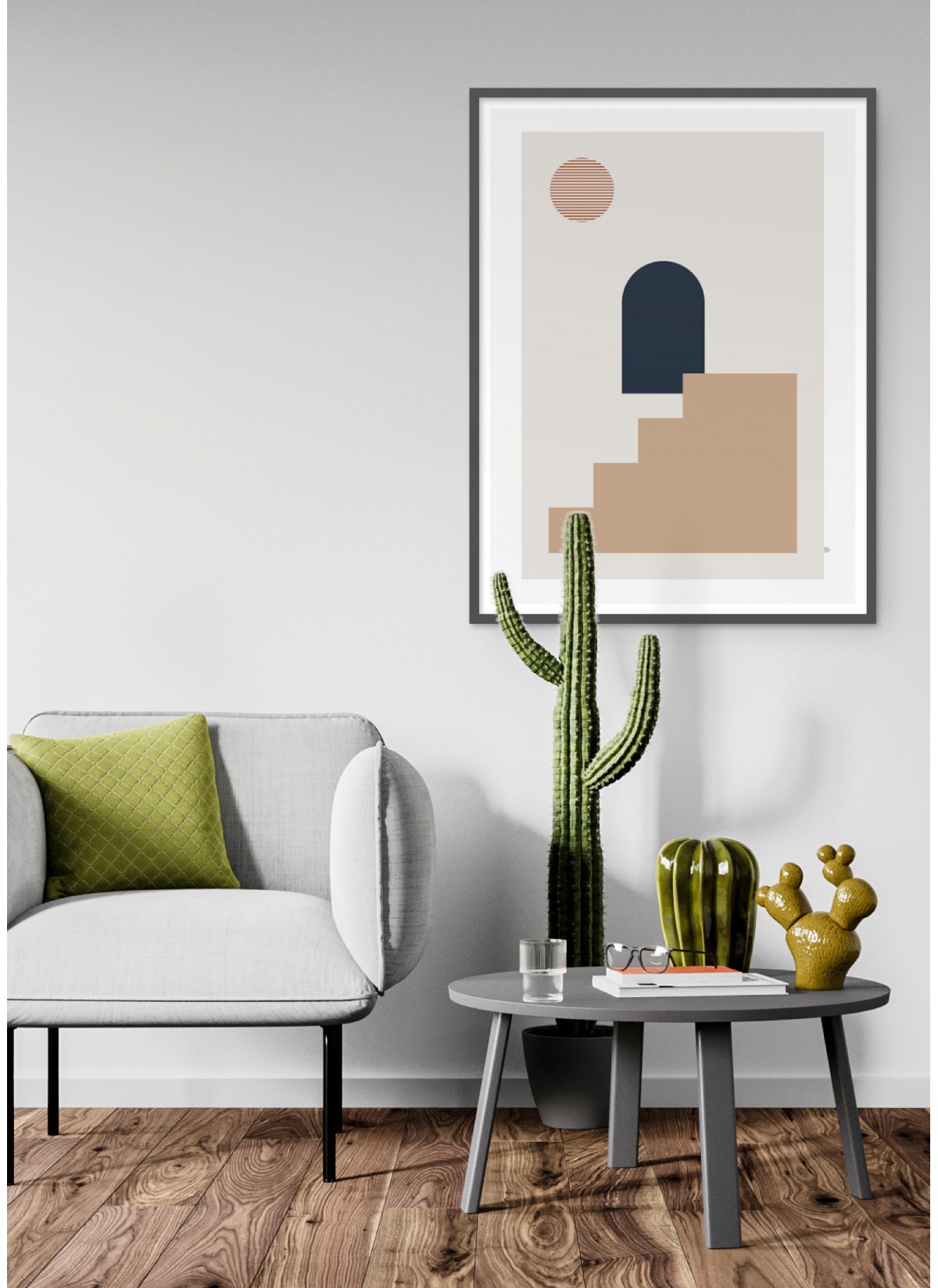 Affiche Abstract Figures 3