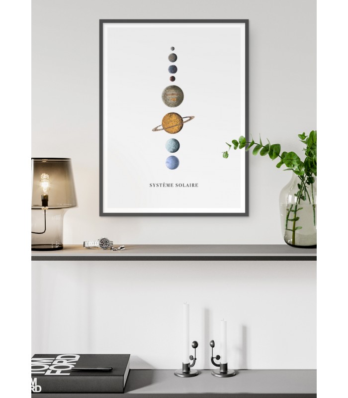 Affiche Système Solaire