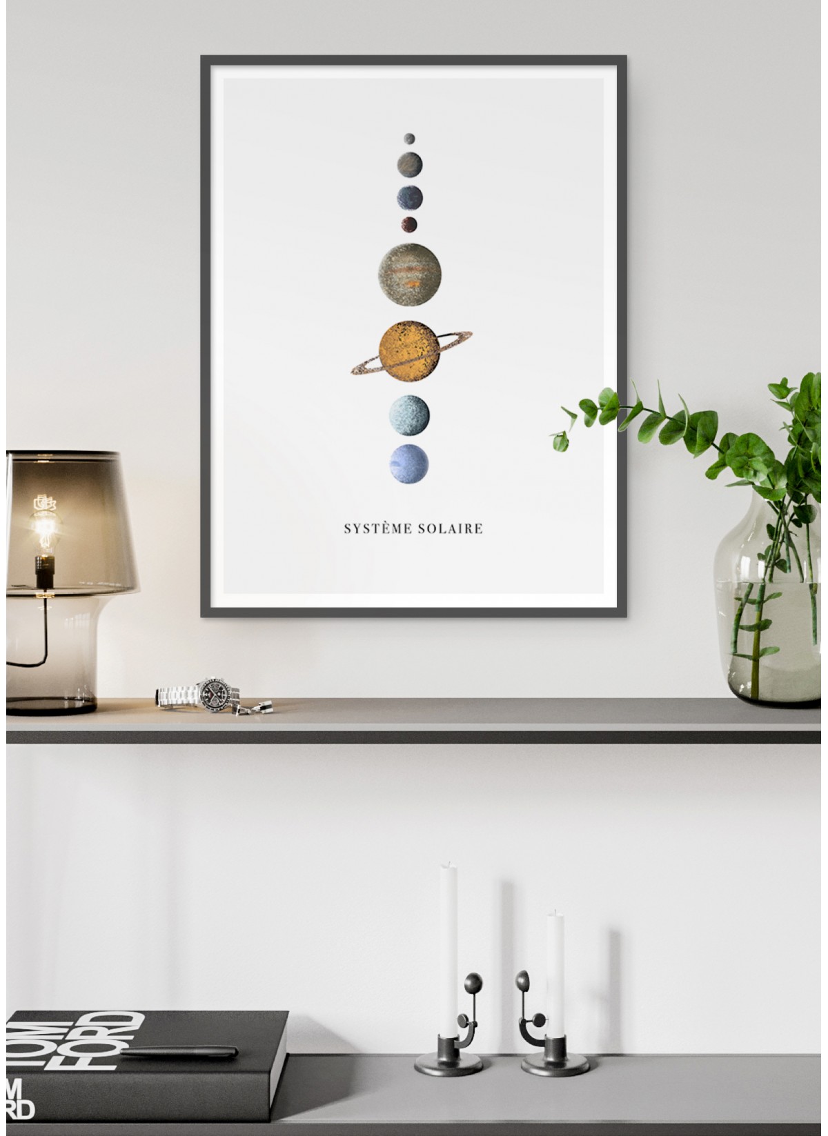 Affiche Système Solaire