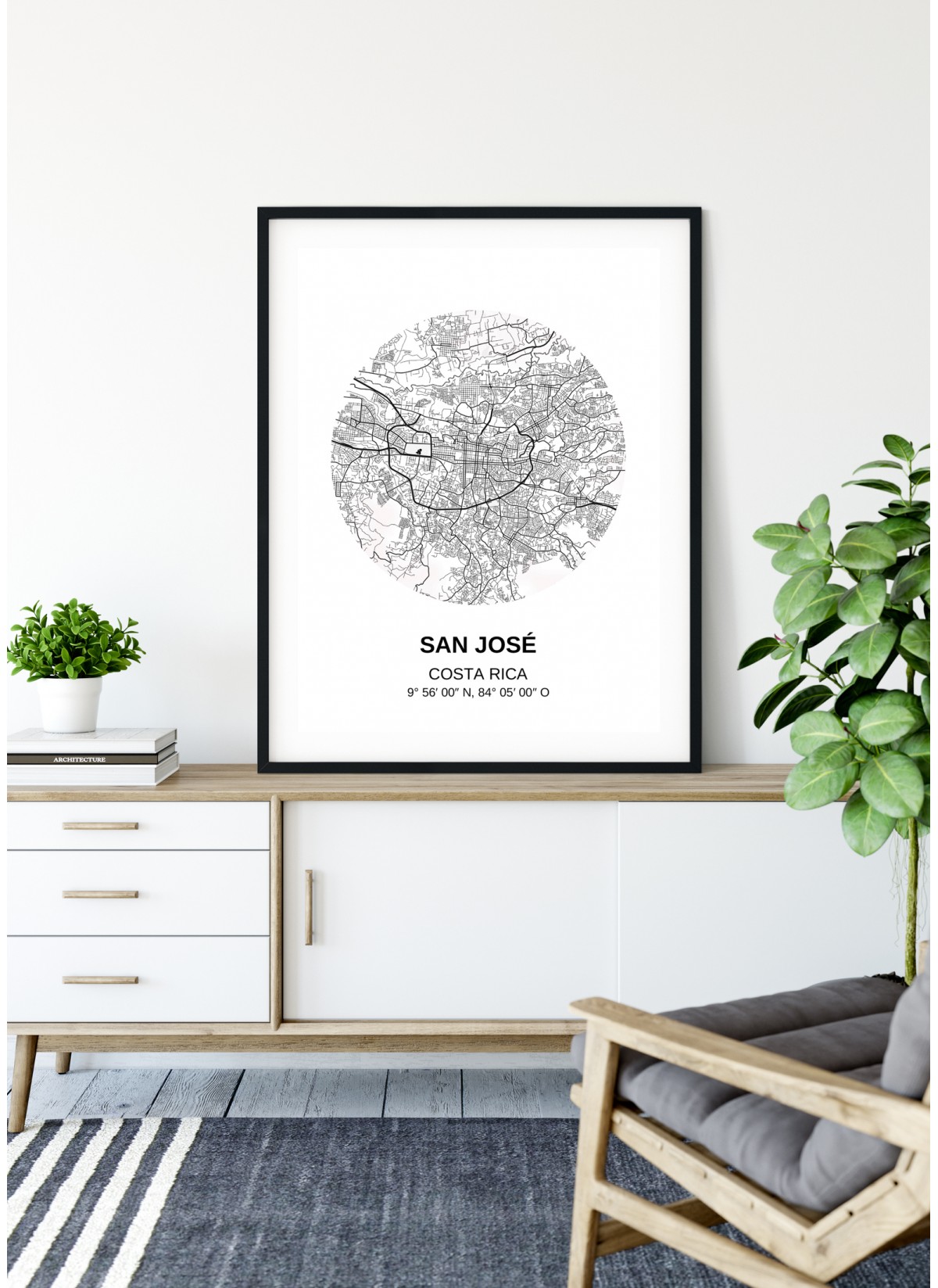 Affiche Carte San José