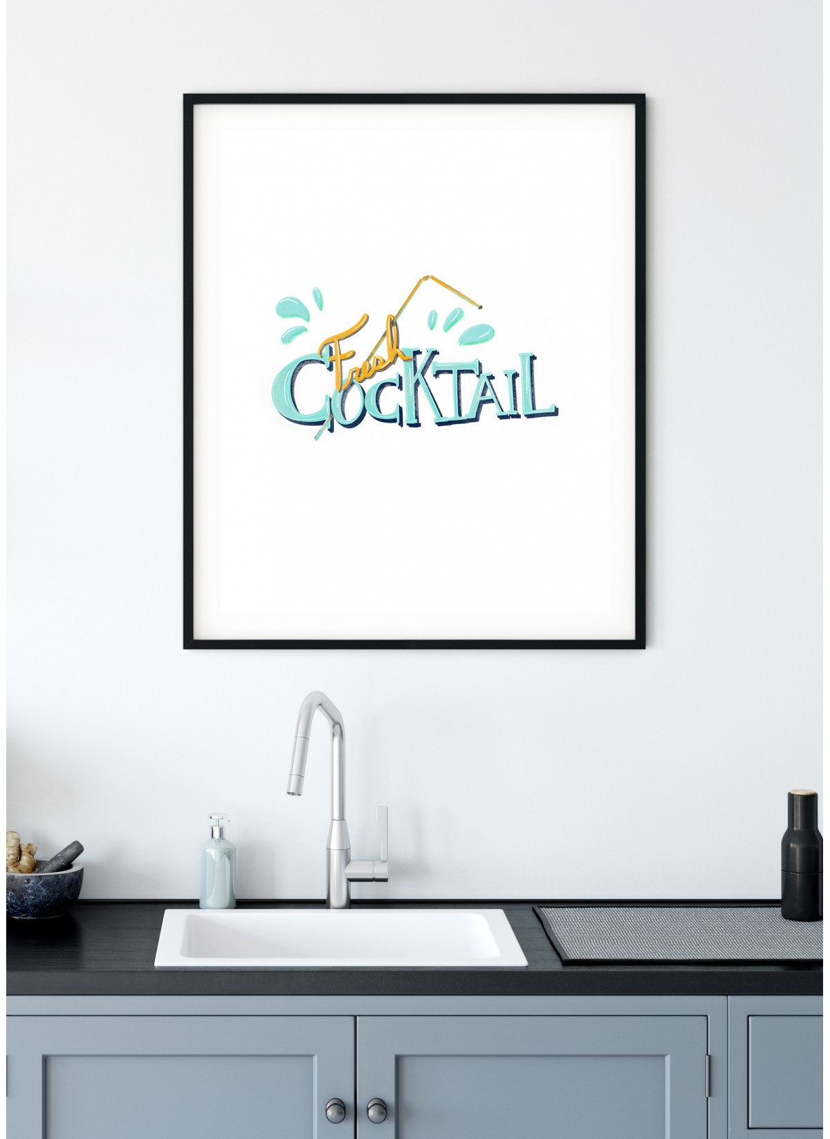Affiche Fresh Cocktail