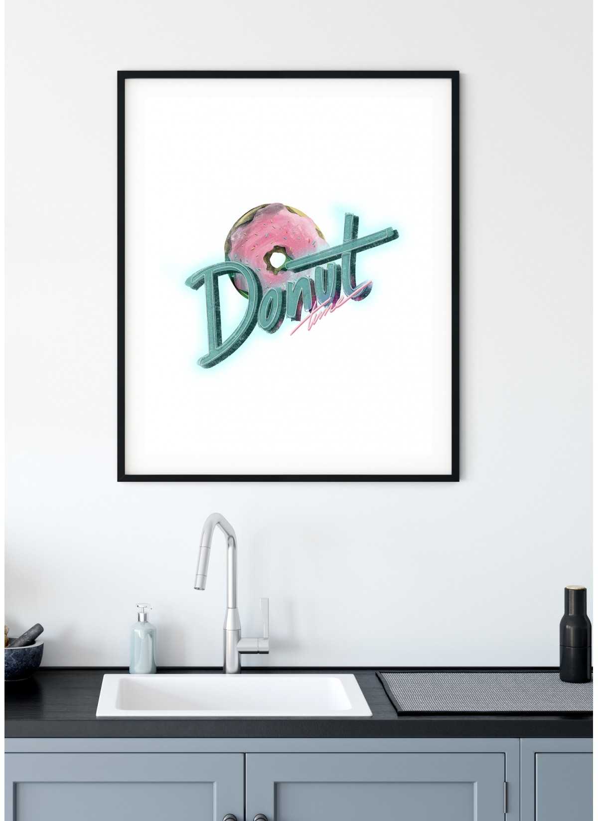 Affiche Donut Time