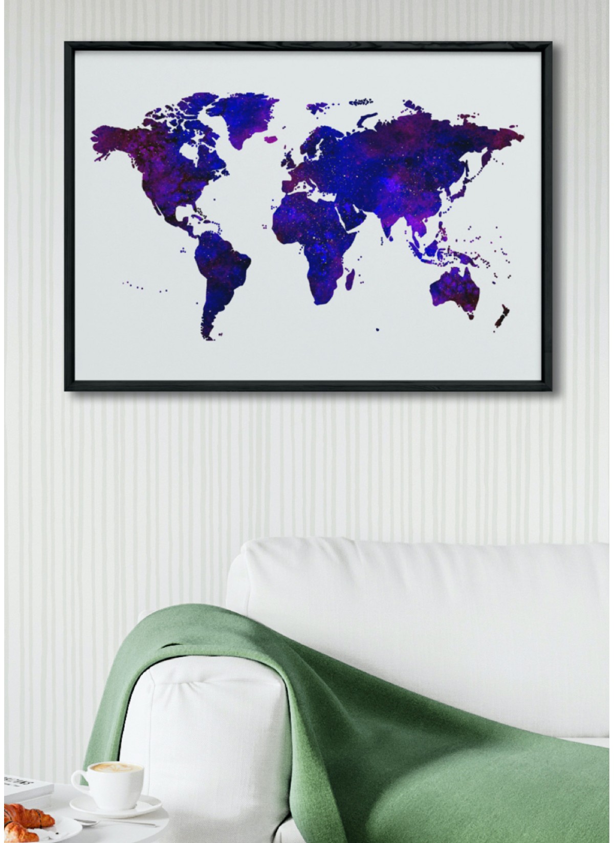 Poster Carte du monde 5