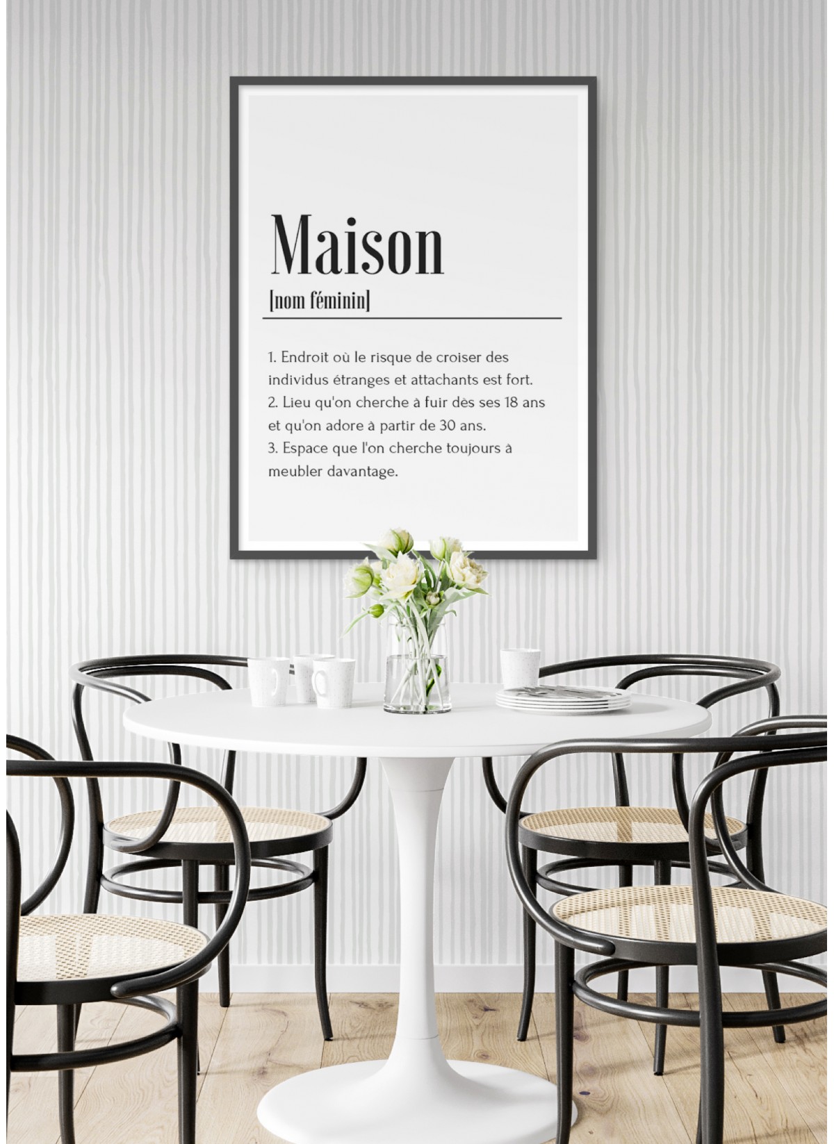 Affiche Définition Maison