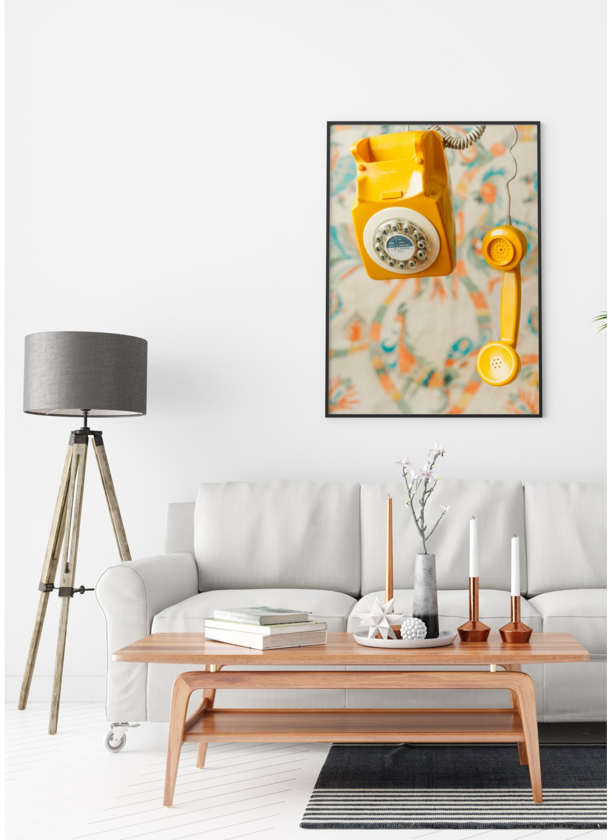 Affiche Yellow Phone 2