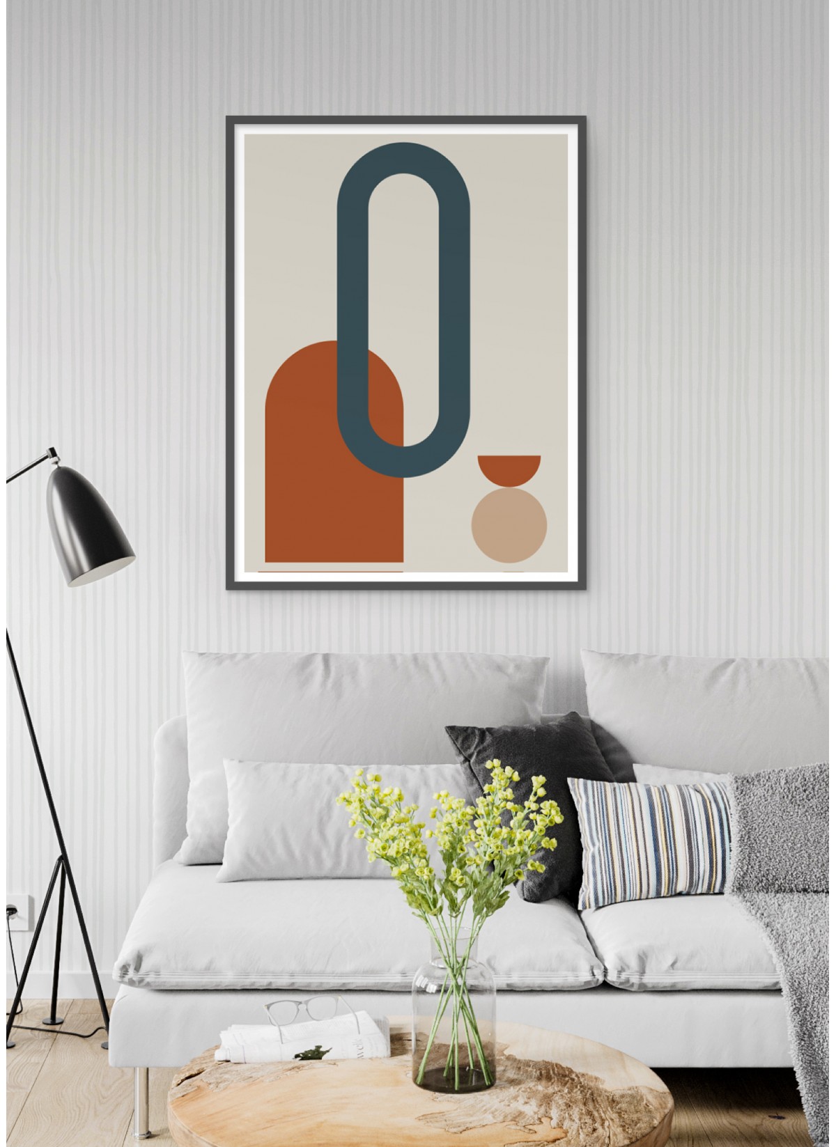 Affiche Abstract Figures 6