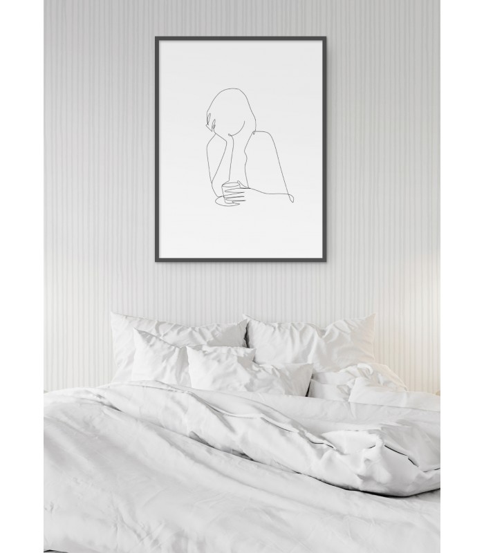 Affiche Line Art Women 8