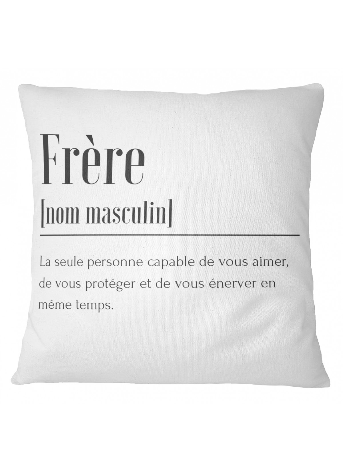 Coussin Définition Frère
