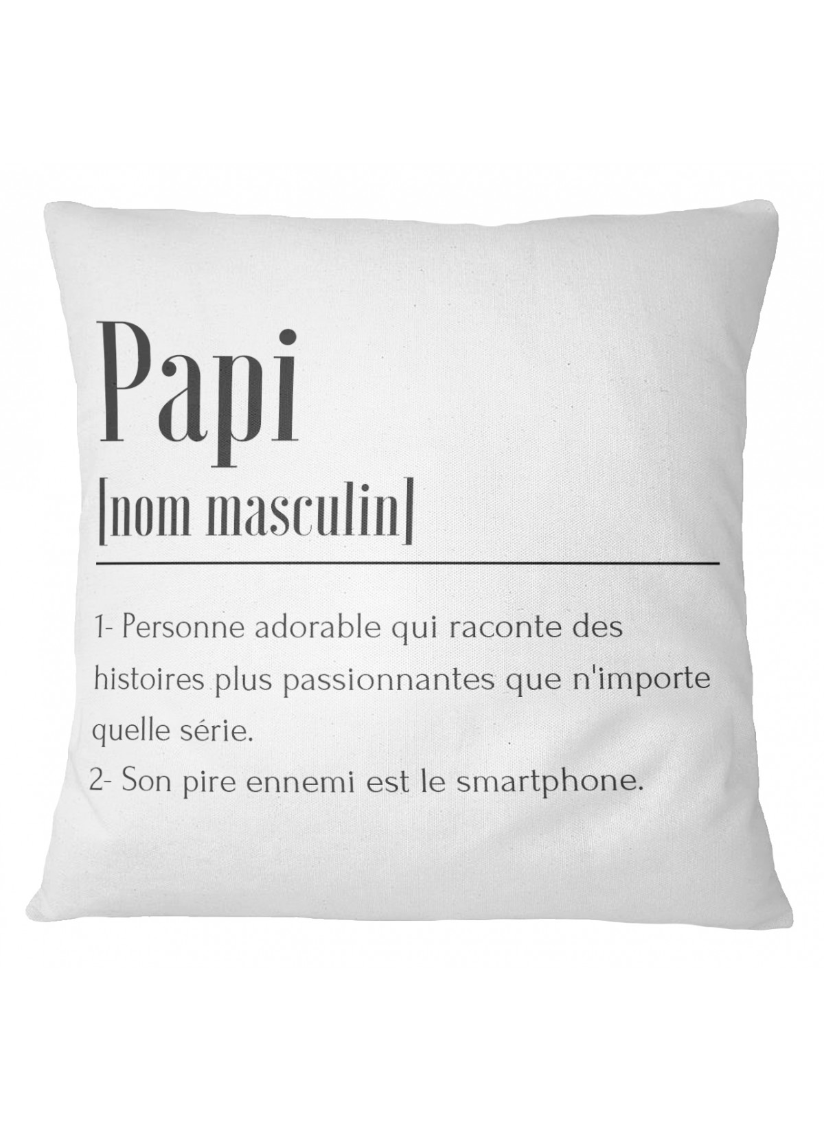 Coussin Définition Papi
