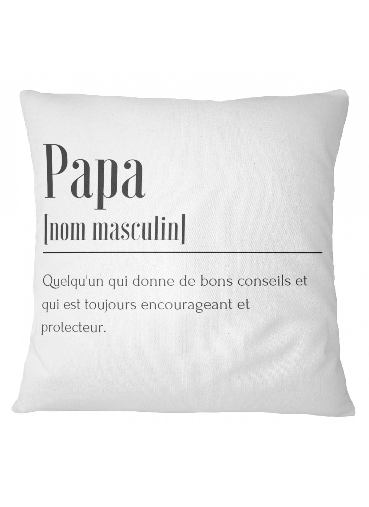 Coussin Définition Papa