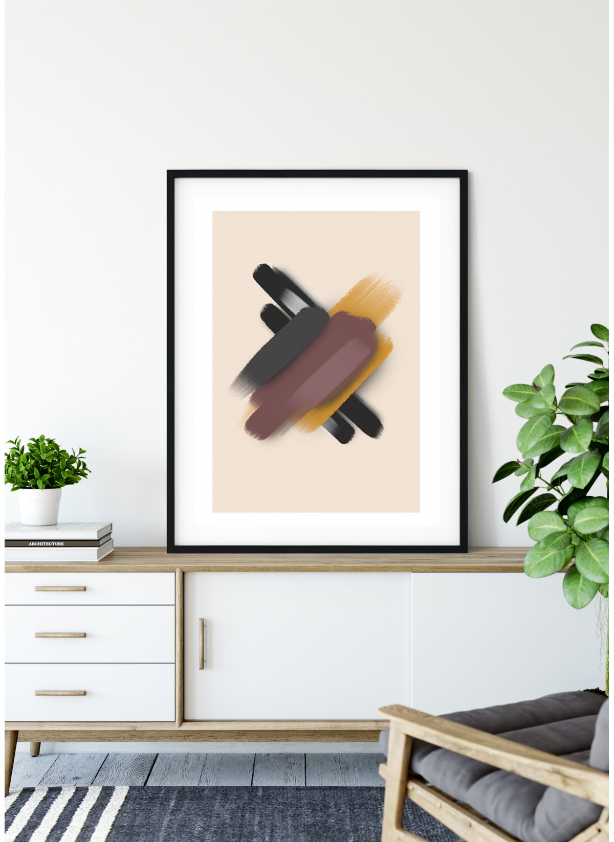 Affiche Brush Color 1