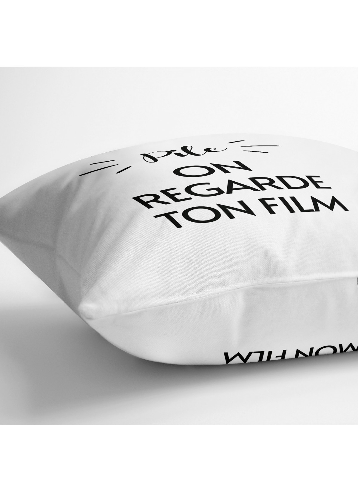 Coussin "Pile ou Face"