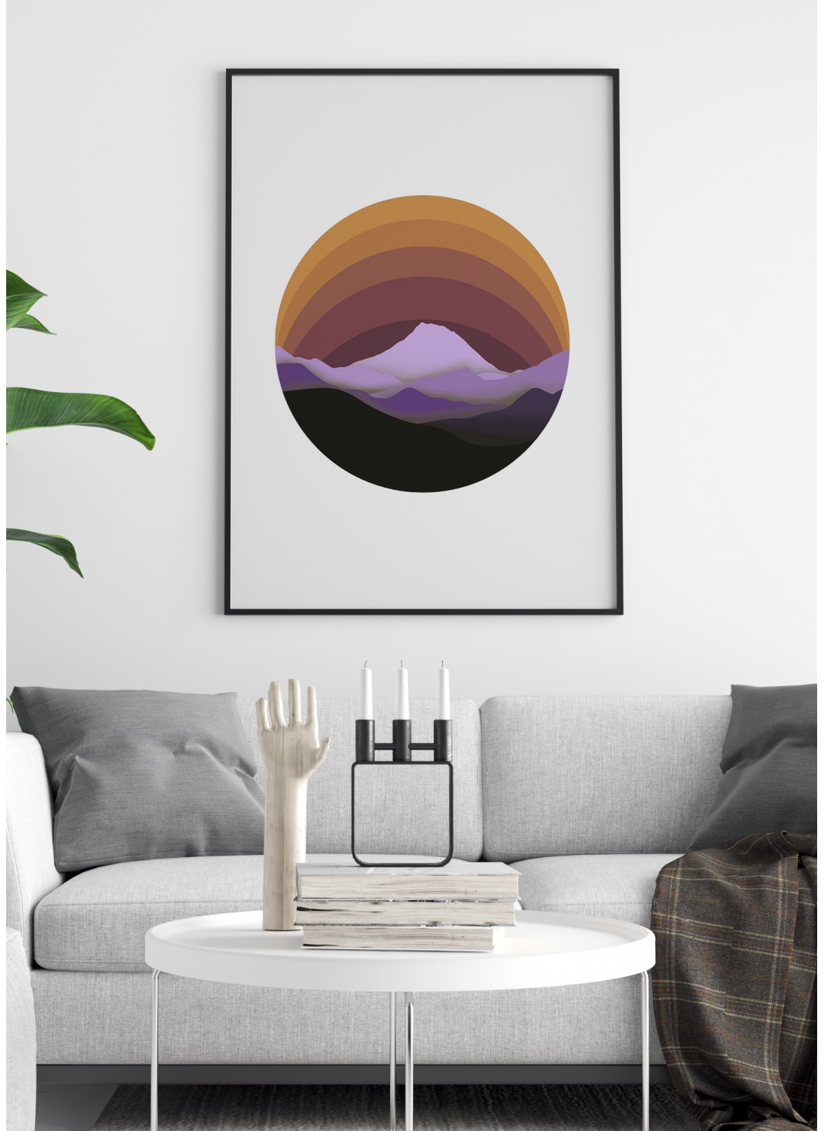 Affiche Landscape Circle