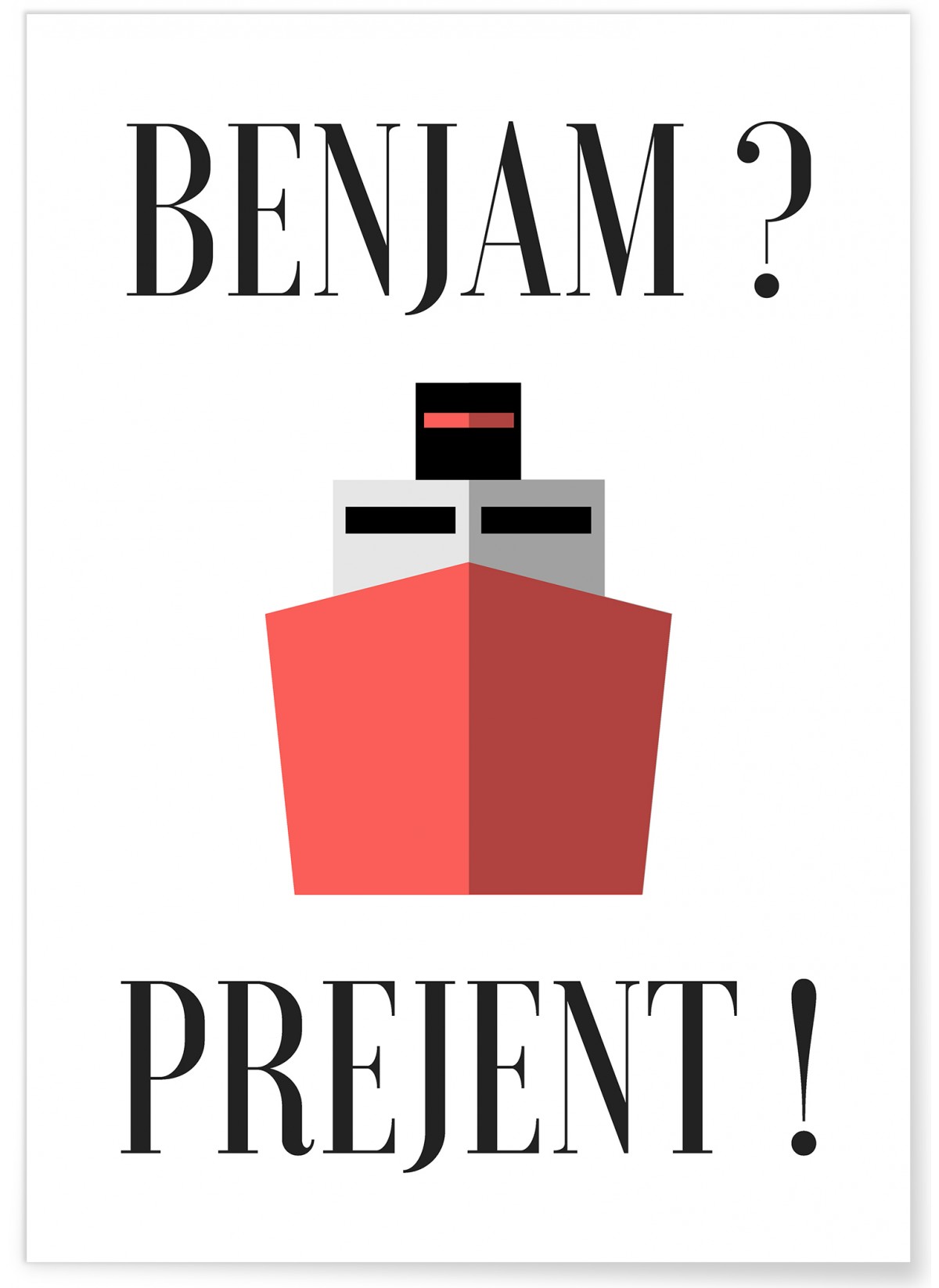 Affiche Benjam