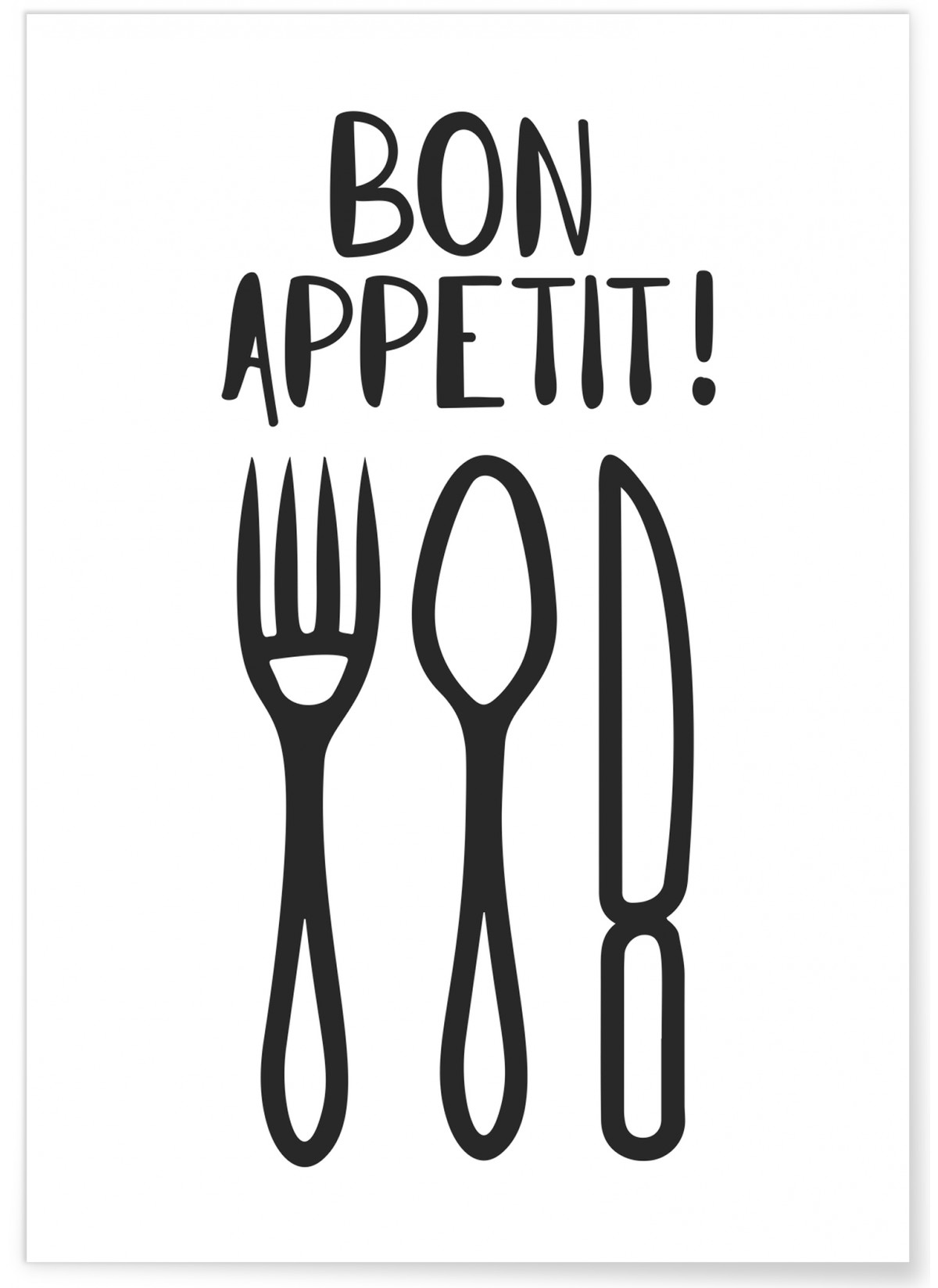 Affiche Bon Appétit