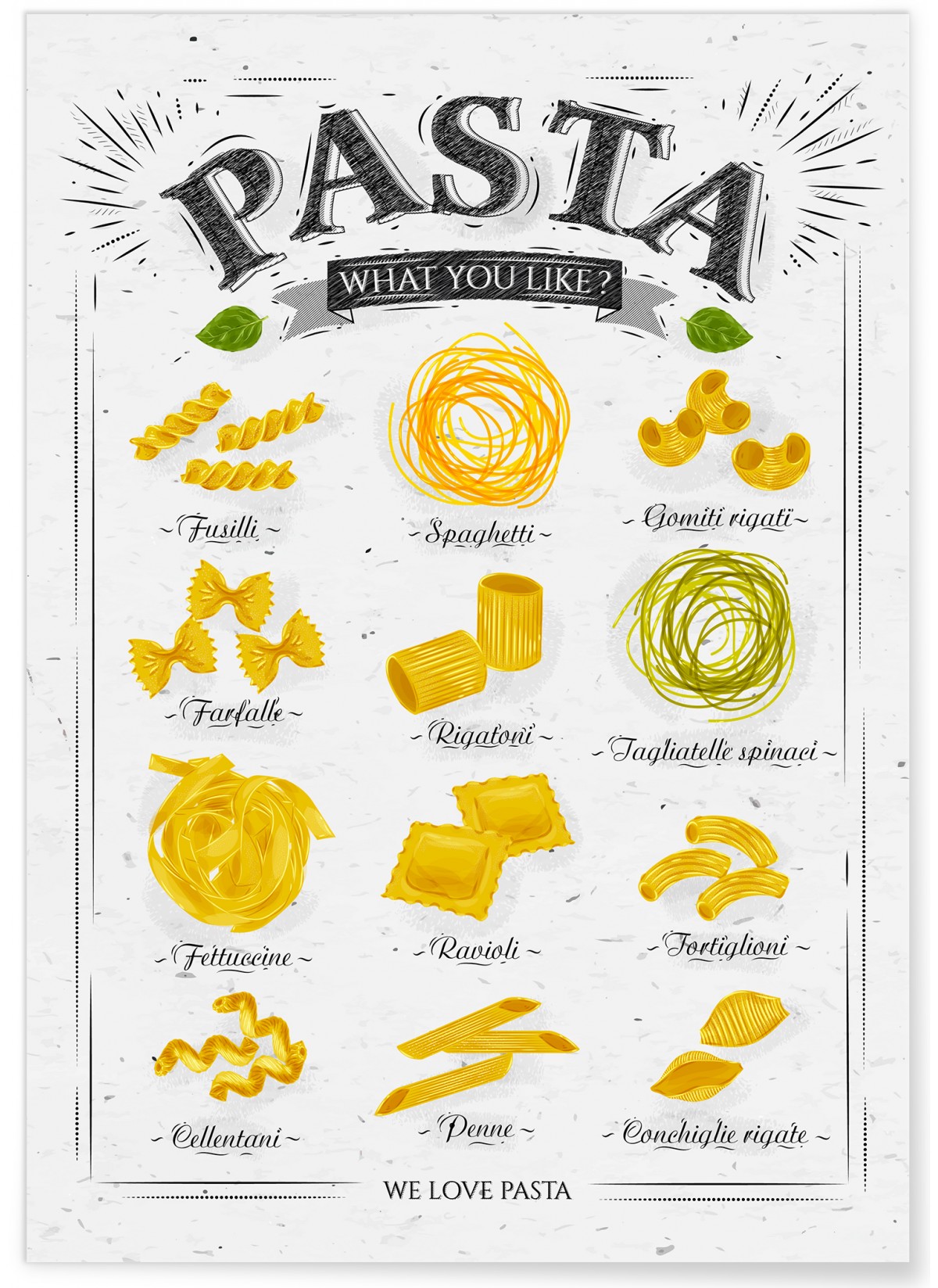 Affiche Pasta