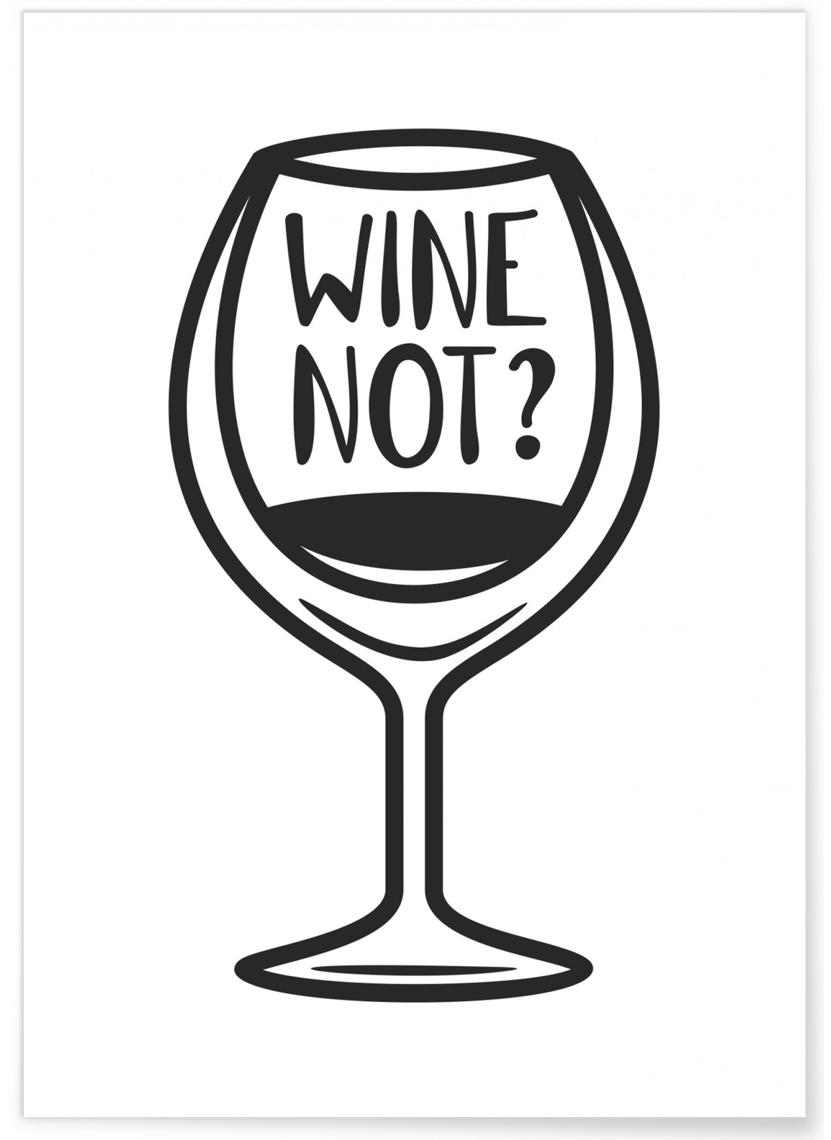 Affiche Wine not ?