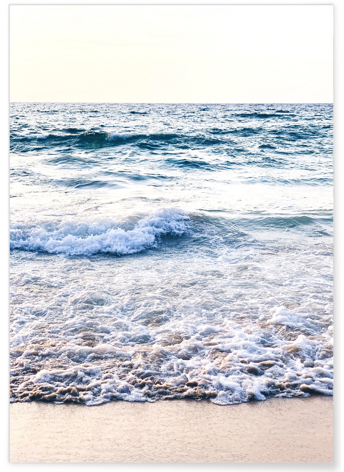 Affiche Nature vagues