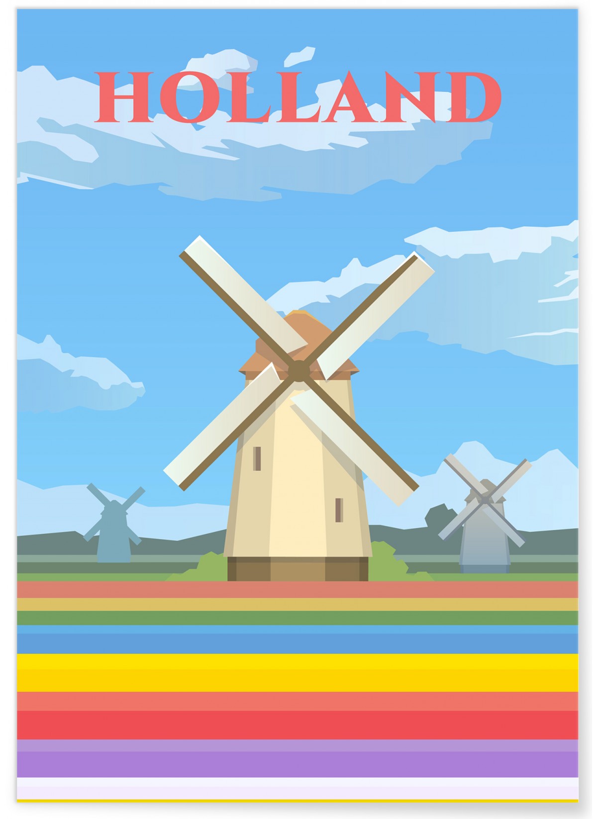 Affiche Hollande