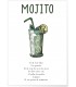 Affiche Cocktail Mojito