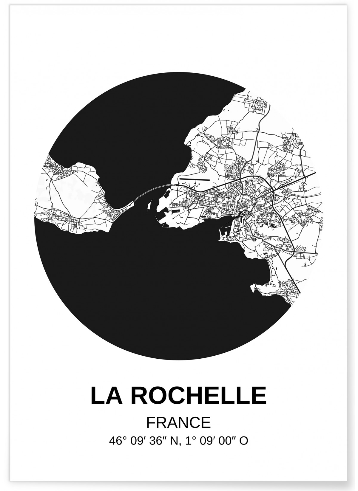 Carte La Rochelle