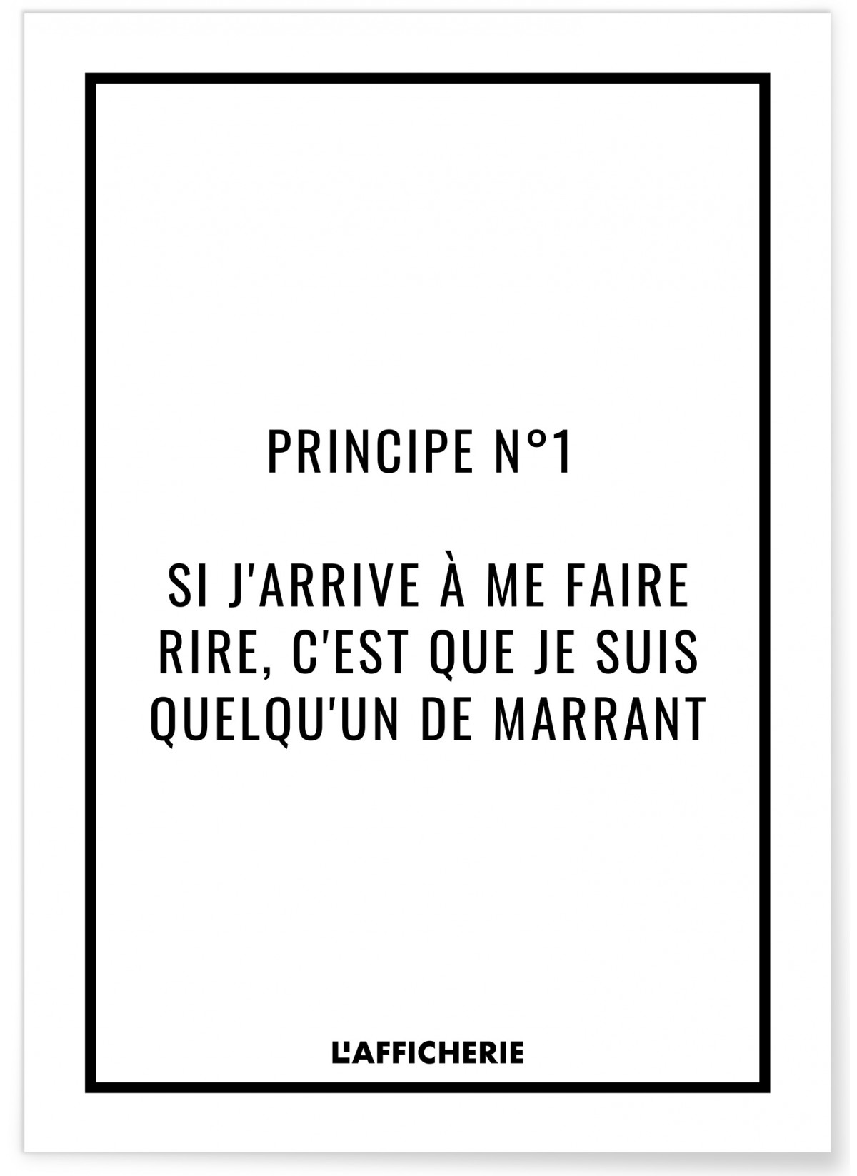 Affiche Principe n1