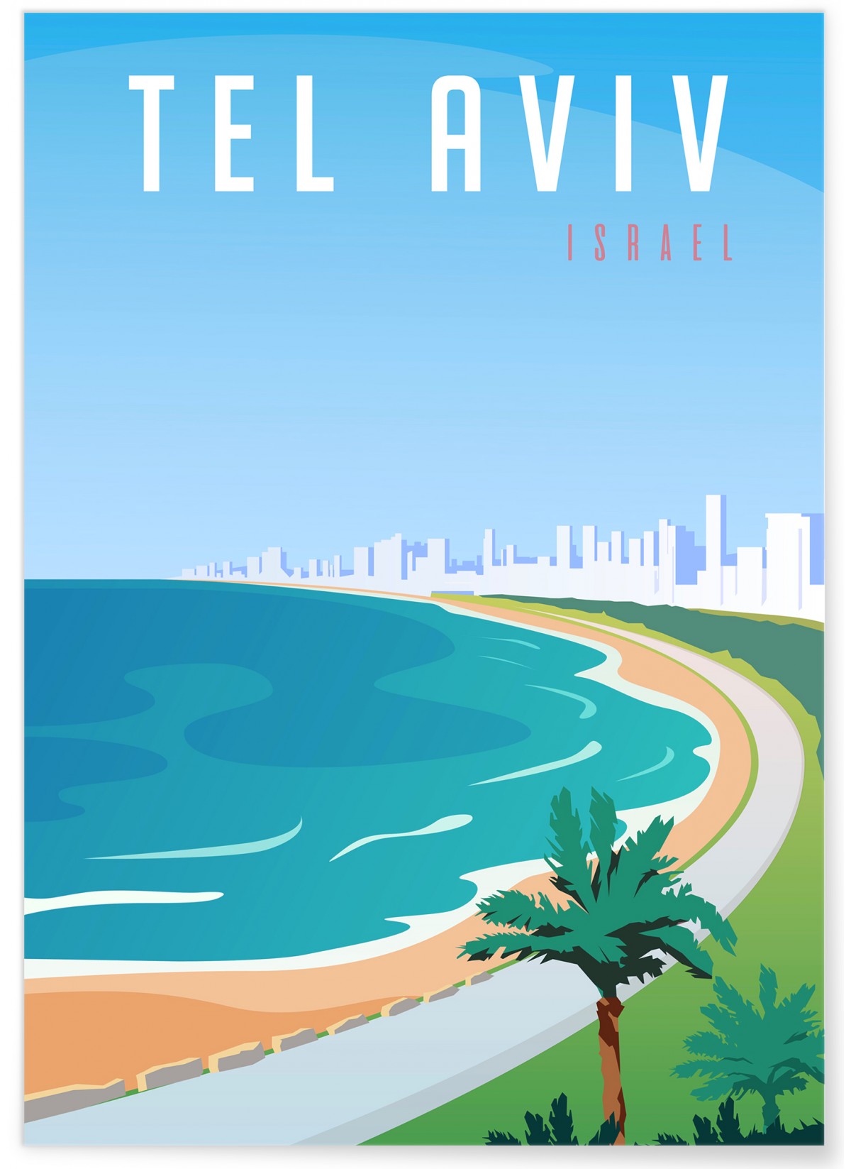 Affiche Tel Aviv