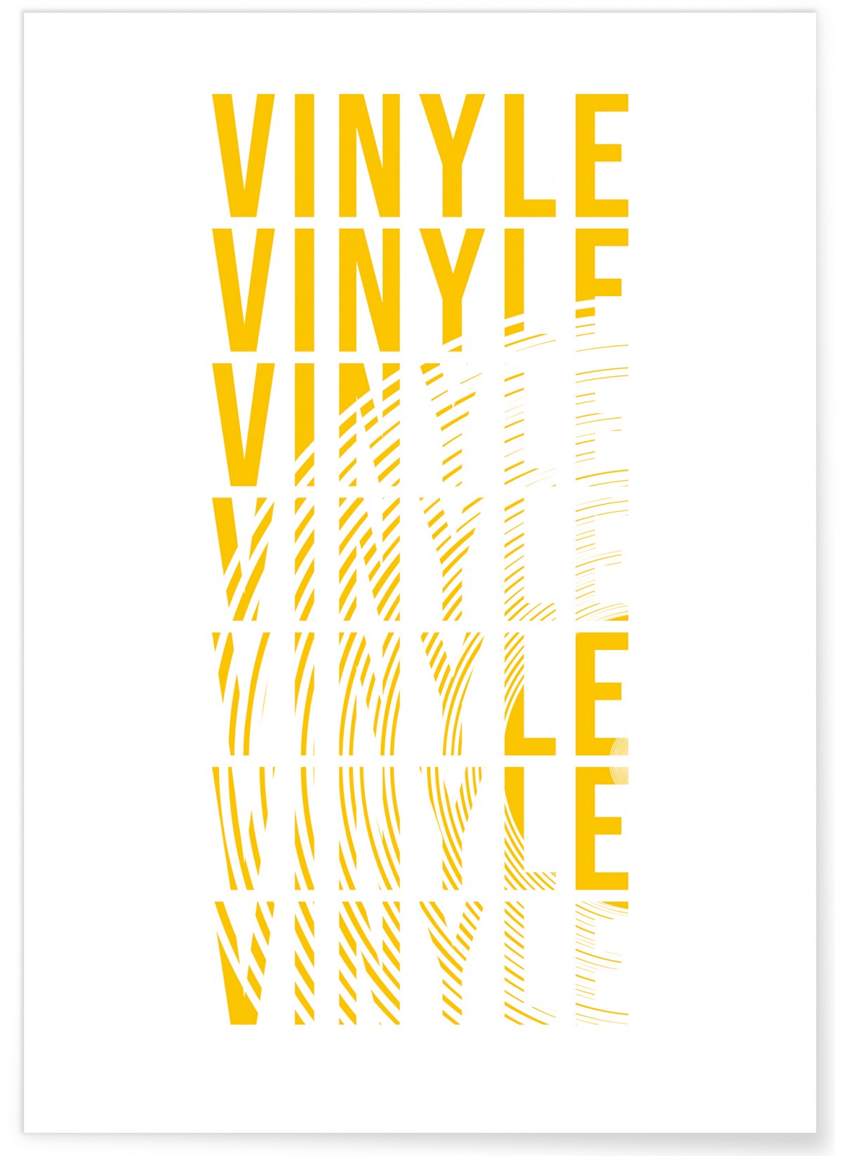 Affiche Vinyle