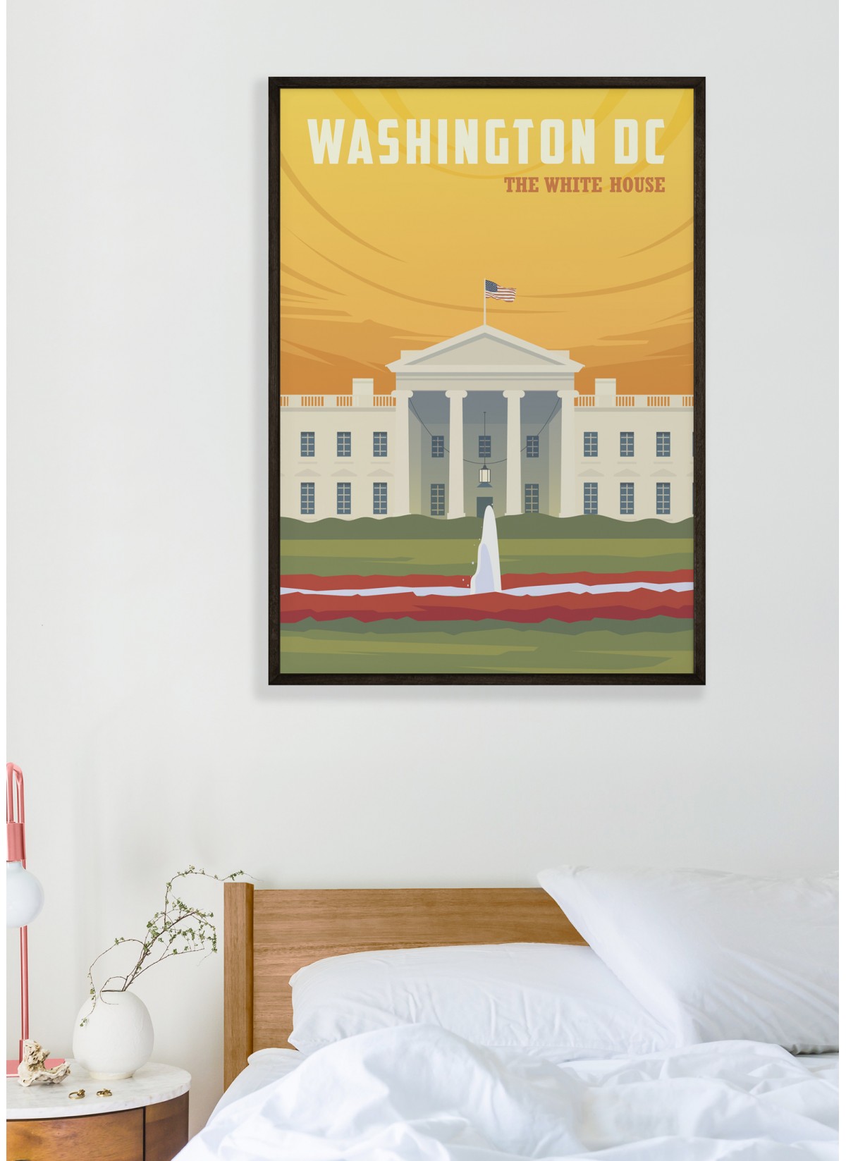 Affiche Washington : The White House