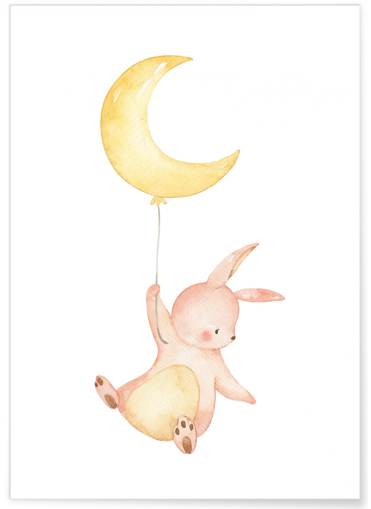 Poster Lapin Volant