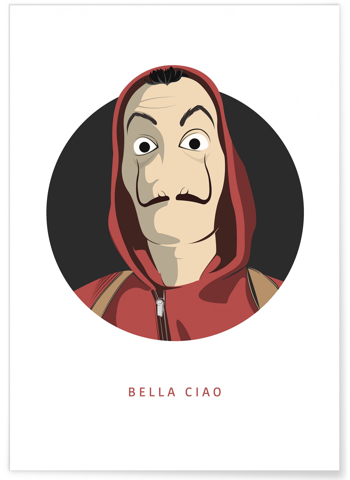Affiche La Casa de Papel - Dali