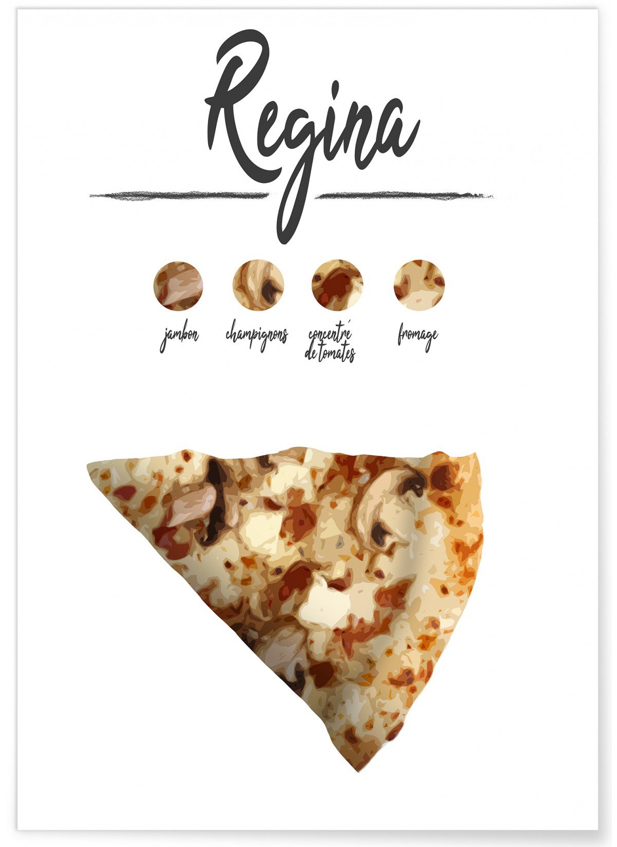 Affiche Pizza Regina