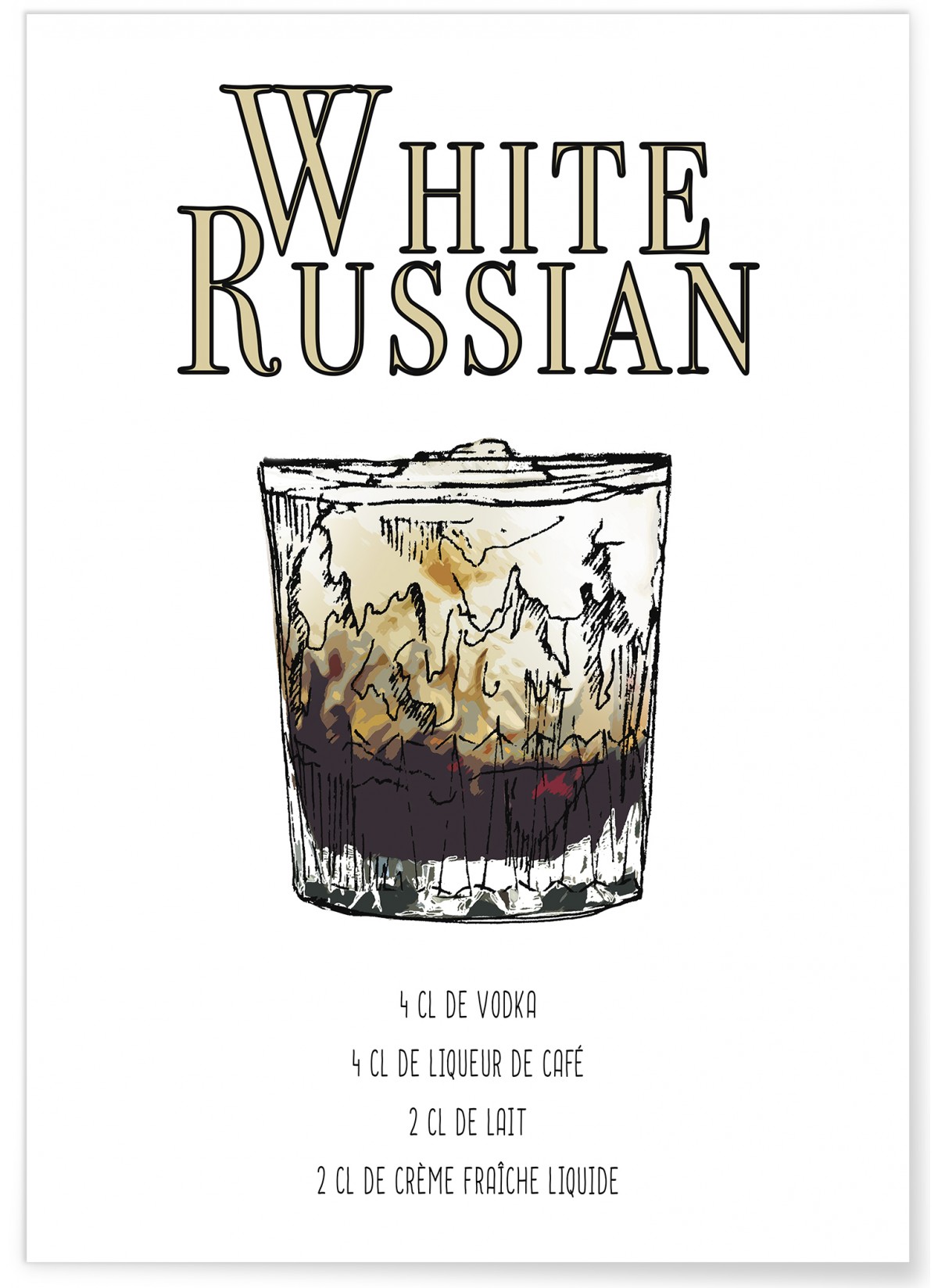 Affiche White Russian
