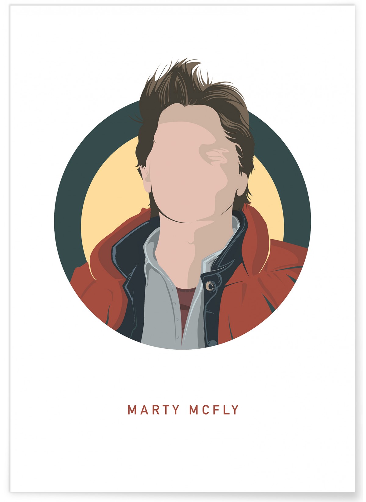 Affiche Marty McFly