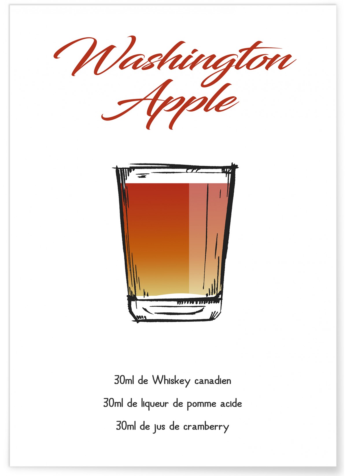 Affiche Shooter Washington Apple