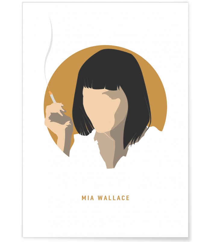 Affiche Mia Wallace