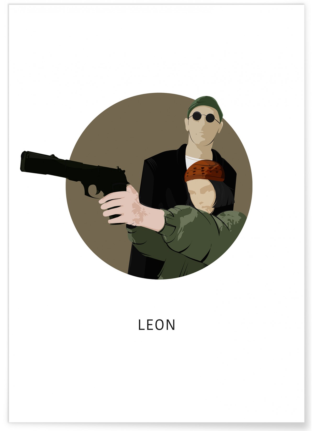 Affiche Léon