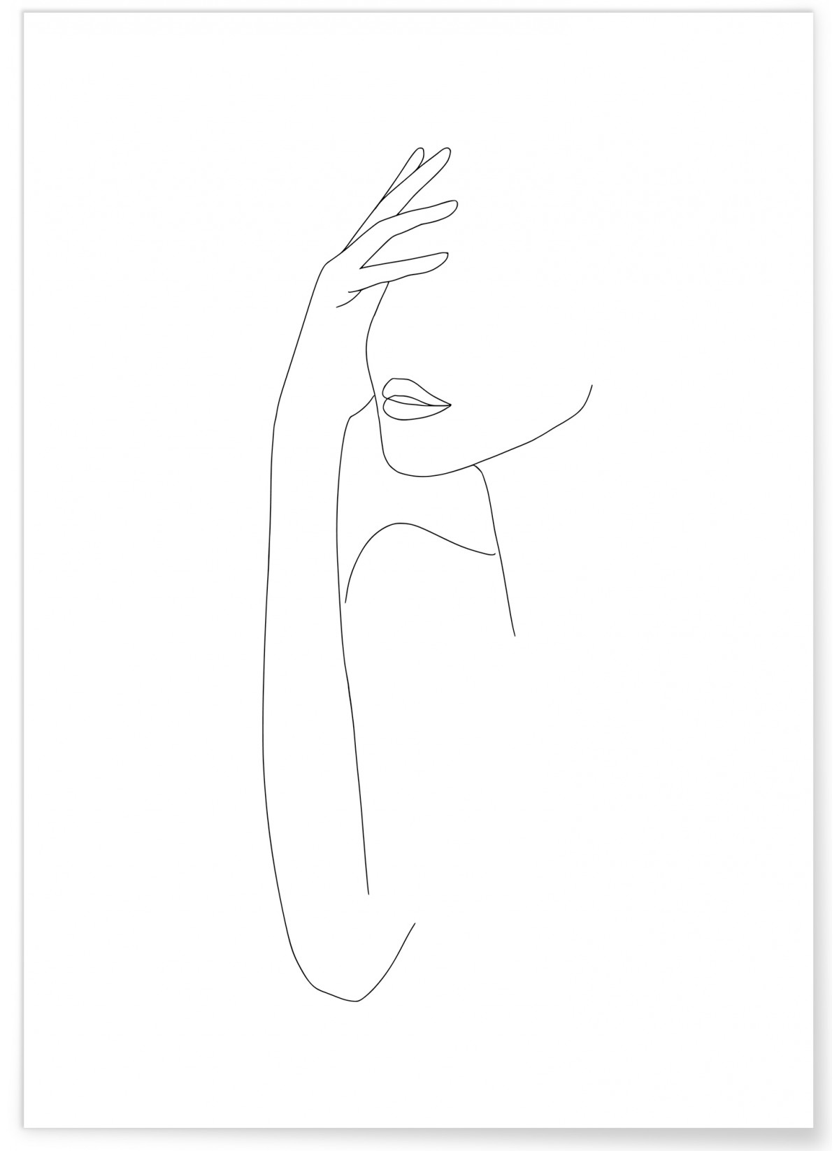 Affiche Line Art Women 2