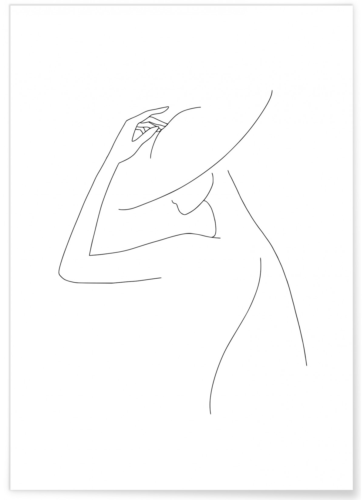Affiche Line Art Women 3