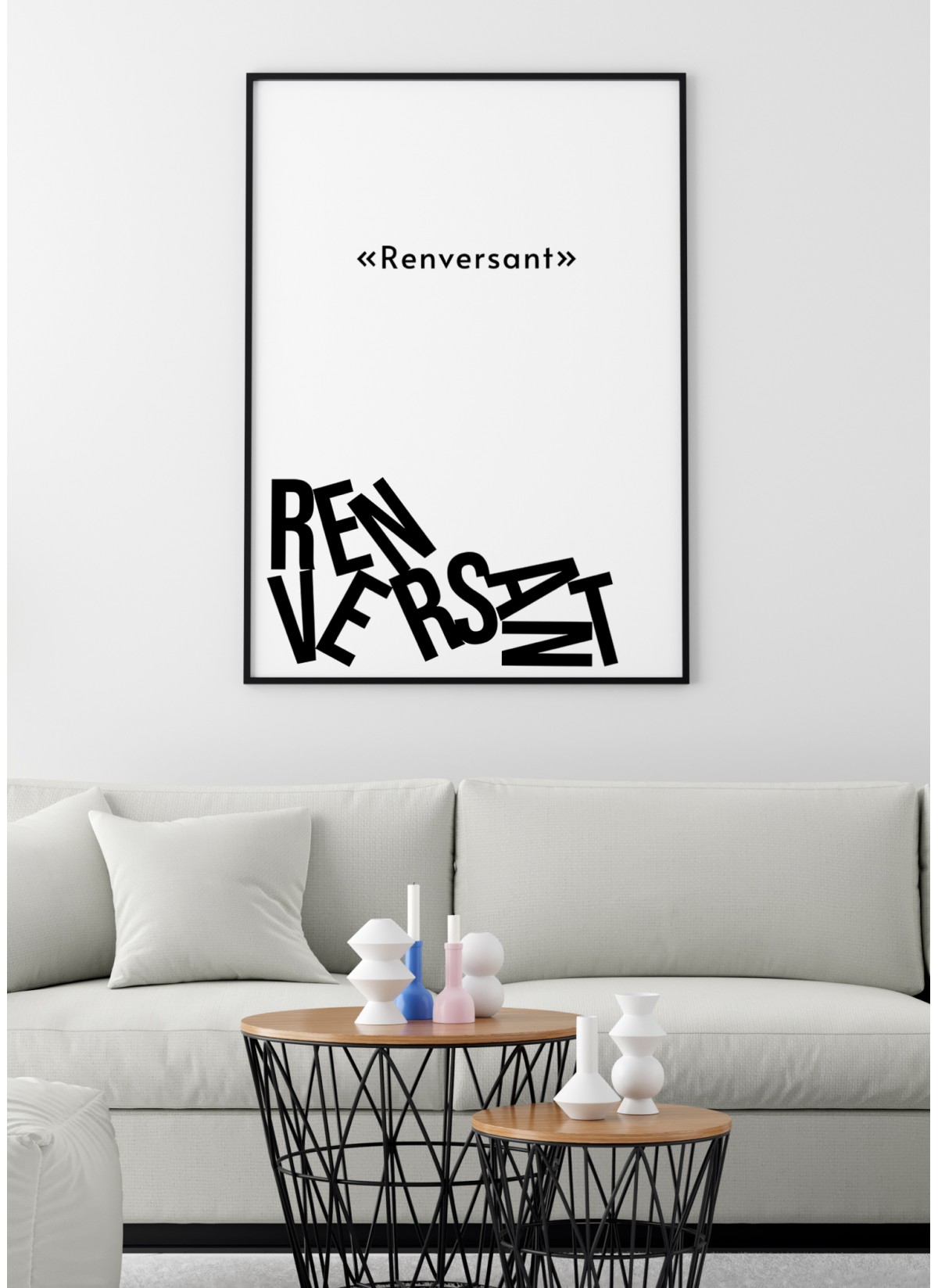 Affiche "Renversant"