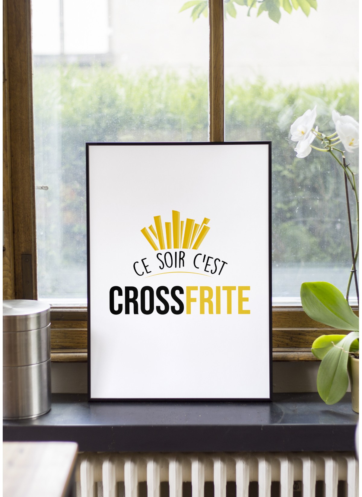 Affiche "Ce soir c'est crossfrite"