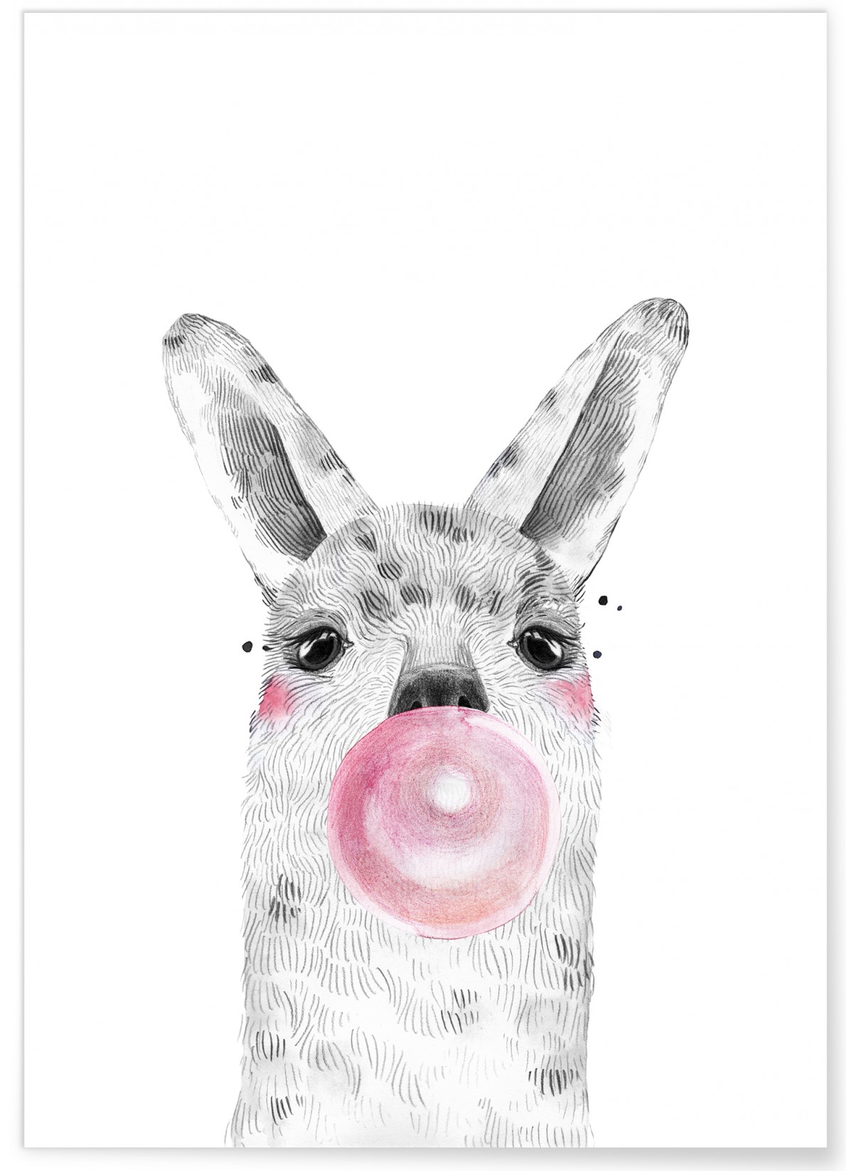 Affiche Bulle d'Alpaga