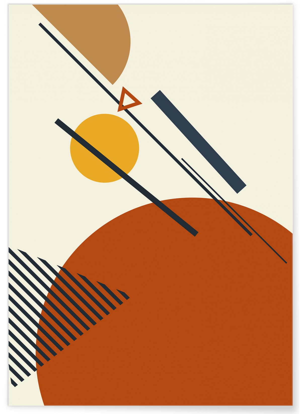 Affiche Abstract Composition 3