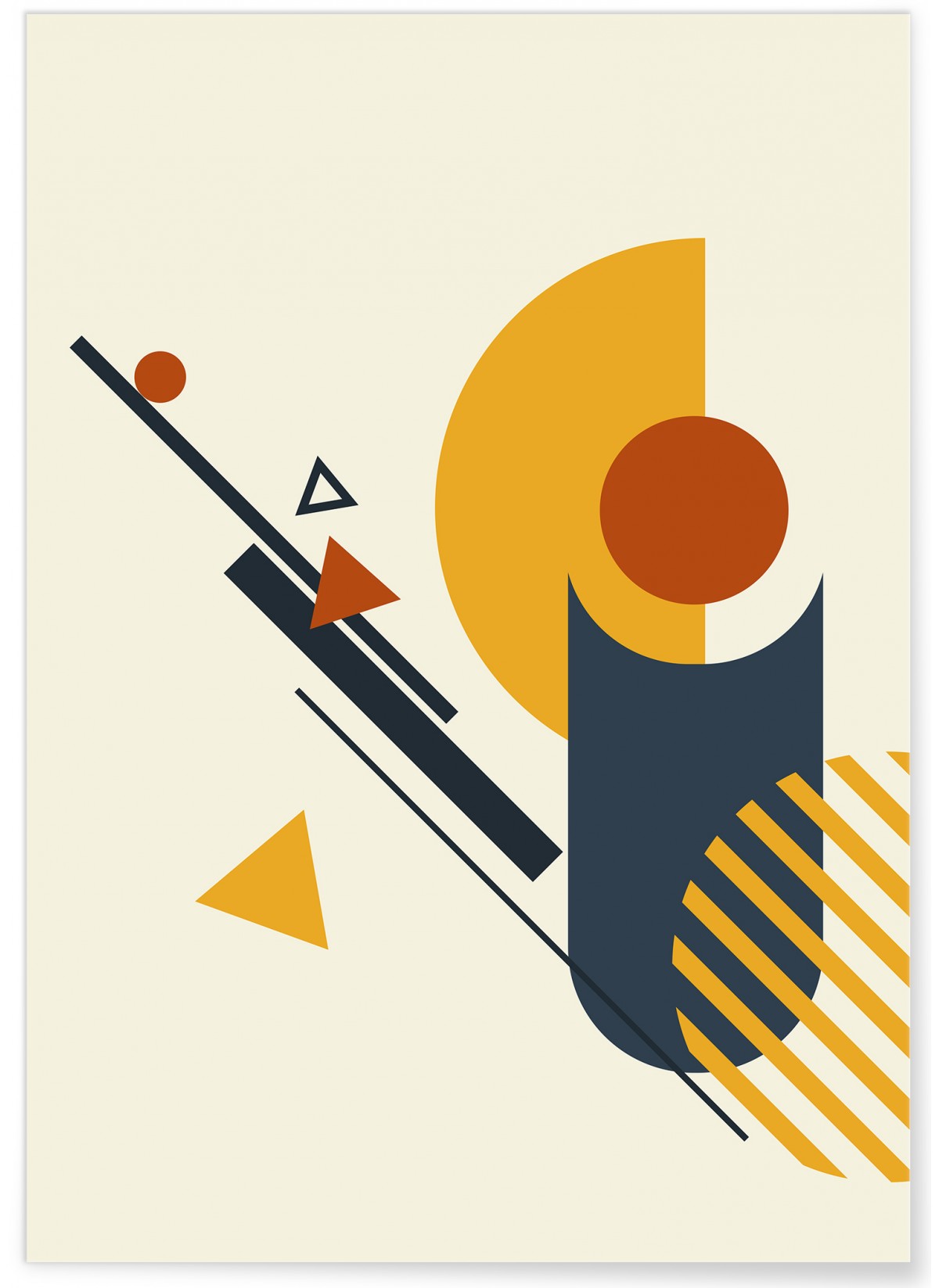 Affiche Abstract Composition 1