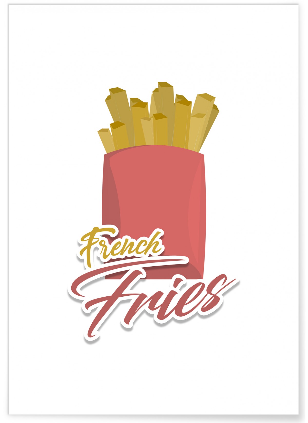 Affiche French Fries