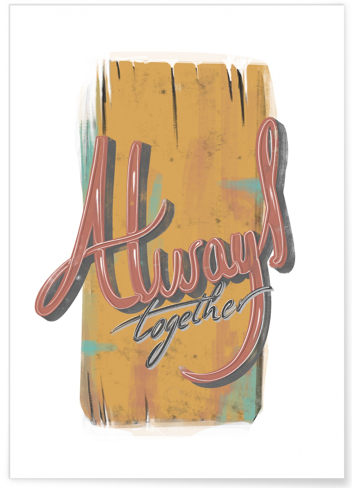 Poster Always Together